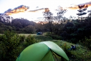 Camping with Davide