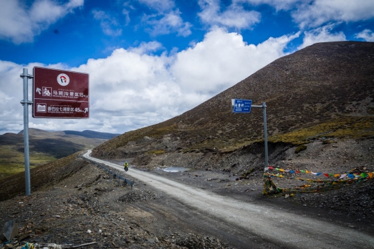 Top of the pass