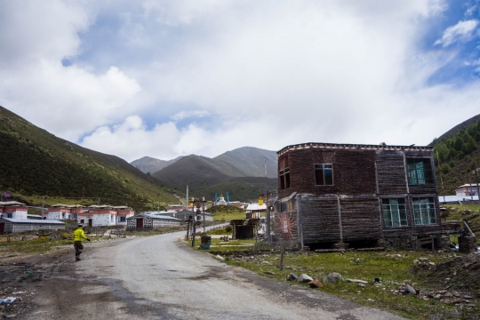 Deserted tourist village