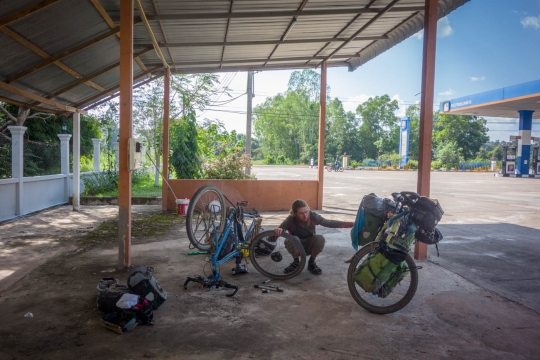 Fixing puncture