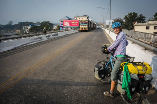 Between the Thai and Myanmar border