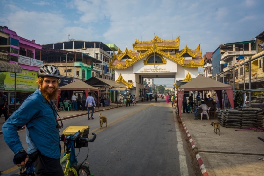 The Myanmar border