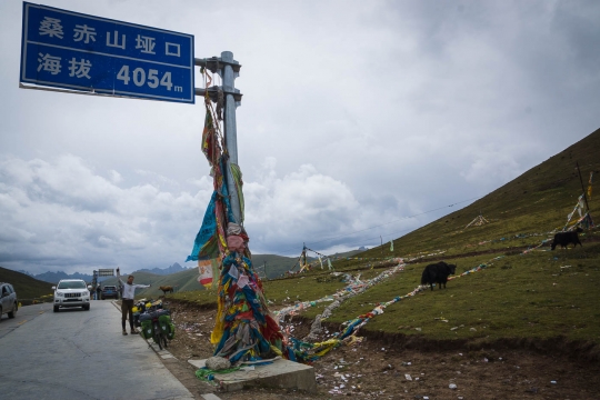 Top of the pass