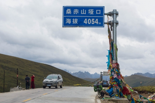 Top of the pass