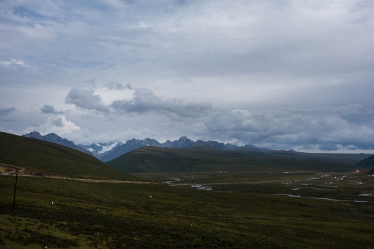 View of glacier