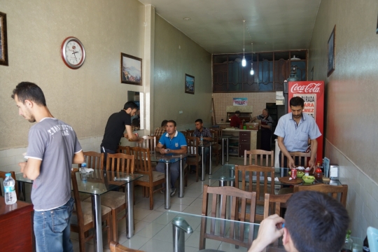 Lunch at 'our' pide place