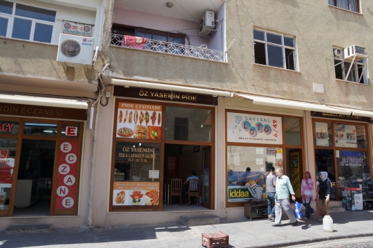Lunch at 'our' pide place