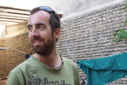 David happy again after his accident
