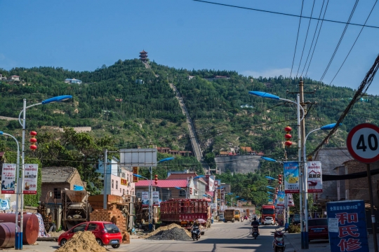Temple up on the hill