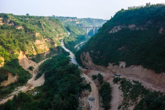 Valleys and hills