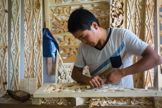 Wood carvings