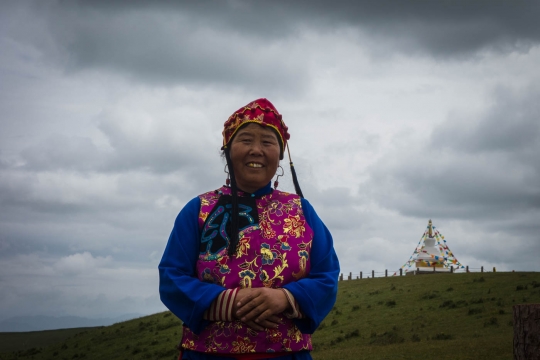 Tibetan woman