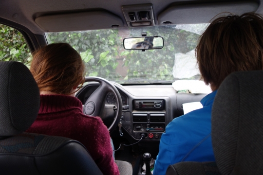 On our way to get water from the well