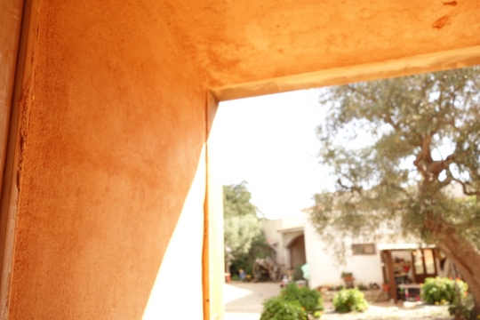 Details of the straw bale school