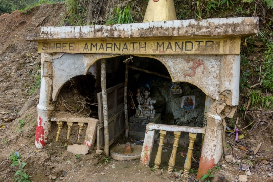 First Hindu temple on the road
