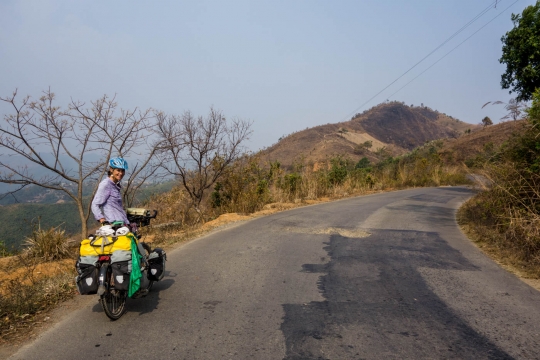Down the pass to Imphal