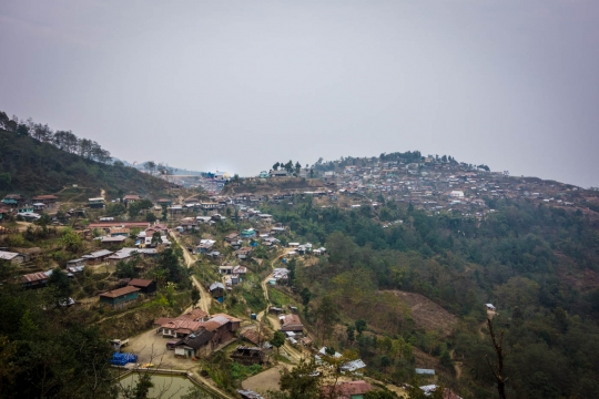 Satakha on top of mountain