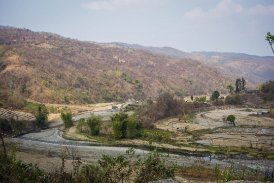 Valley out of Kohima