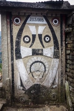 Khonoma Tribal entrance