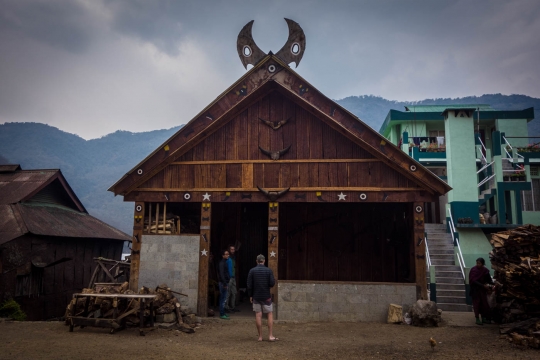 Khonoma traditional house