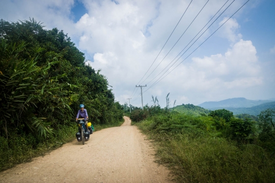 On the shortcut to Luang Prabang