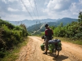 Road goes up to next village