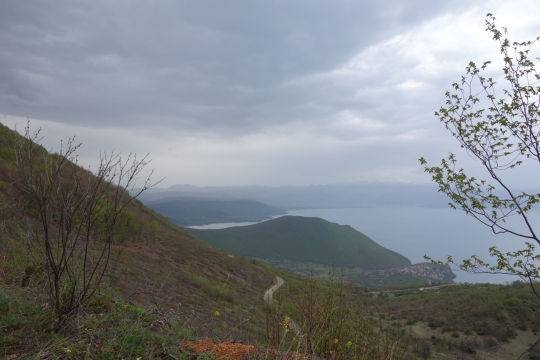 View from the climb