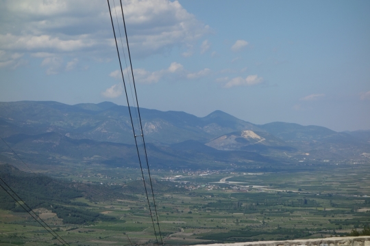 View of a valley
