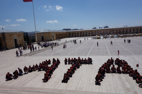 In Ankara at the Anitkabir