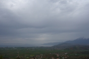 First view of lake Ohrid