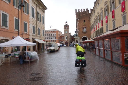 In the city Ferrara