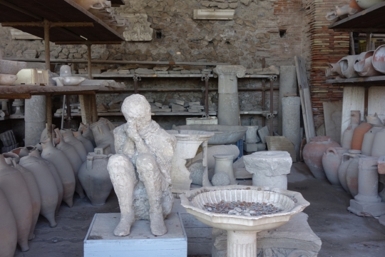 Archives with praying woman