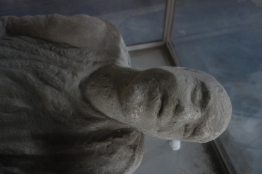 Stoned man with expression