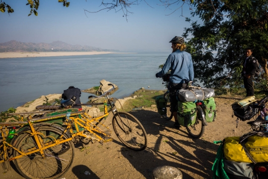 Overlooking the Irrawaddy