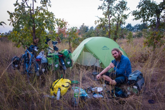 2nd night camping Myanmar
