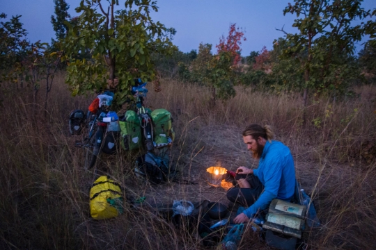2nd night camping Myanmar