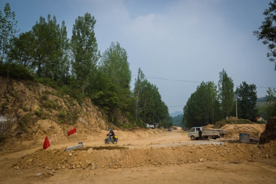 Chinese roads... roadworks