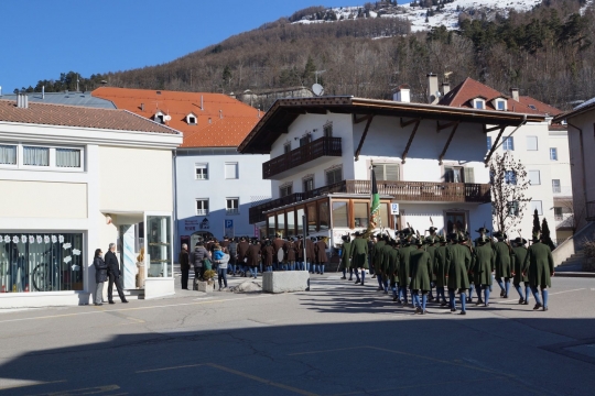 Small parade in Mals