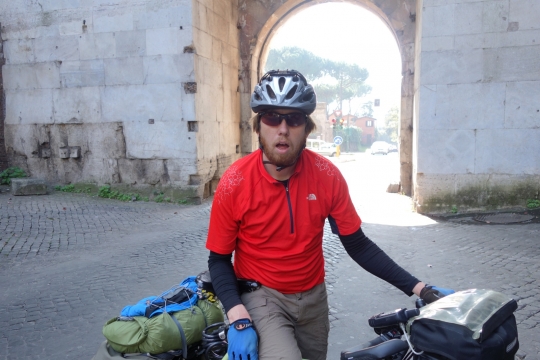 Martin at Via Appia trying to feel better