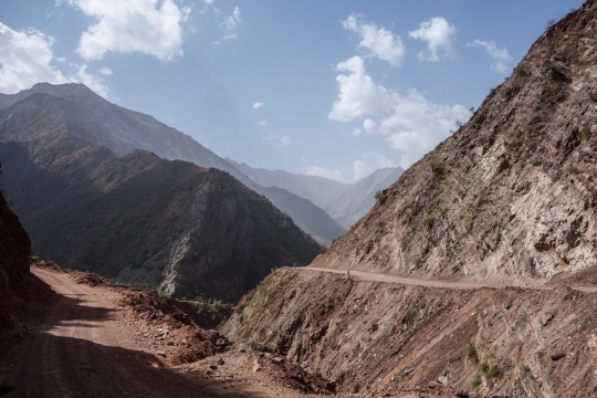 Rough roads and great mountains