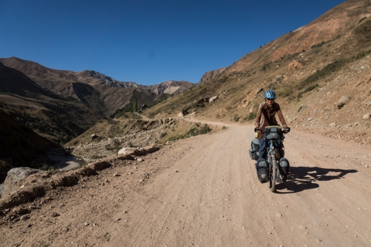 Susanne finds the road rough
