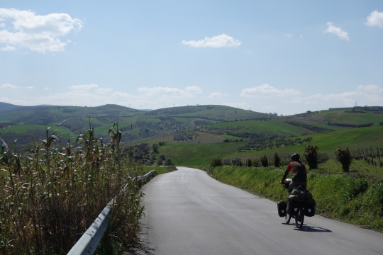 Martin on the road