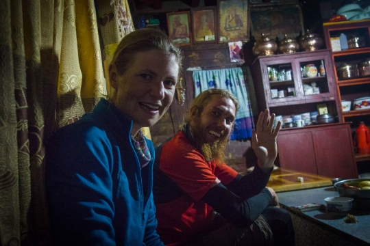 Staying in Tibetan home