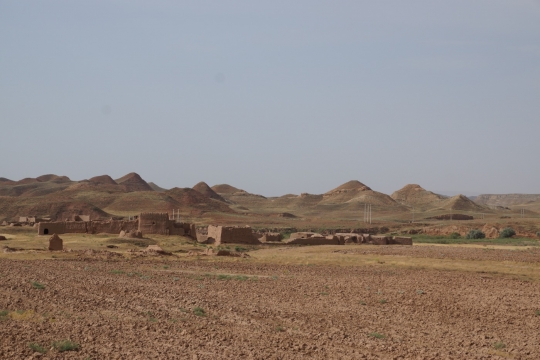 Old mud brick village