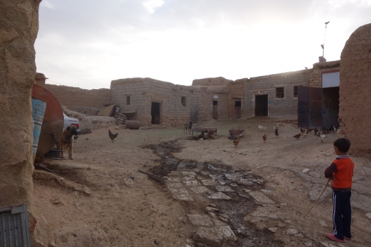 The mud brick house (farm area)