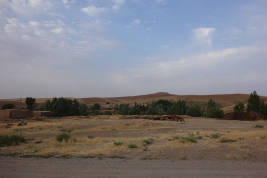 The mud brick village
