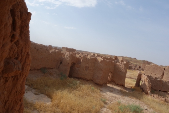 Old mud brick village