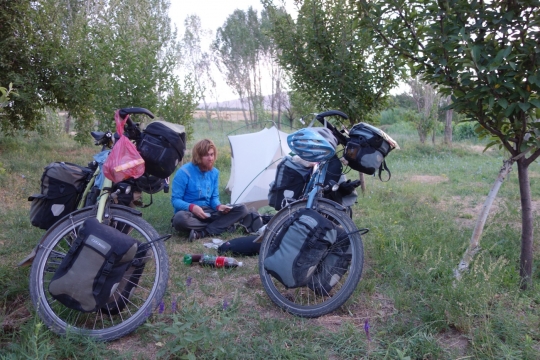 Camping and cooking