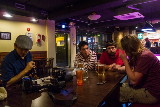 Socializing with the Han River Riders Club