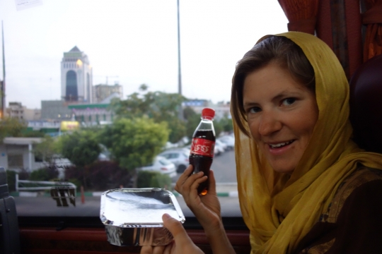 Overnight VIP bus to Shiraz